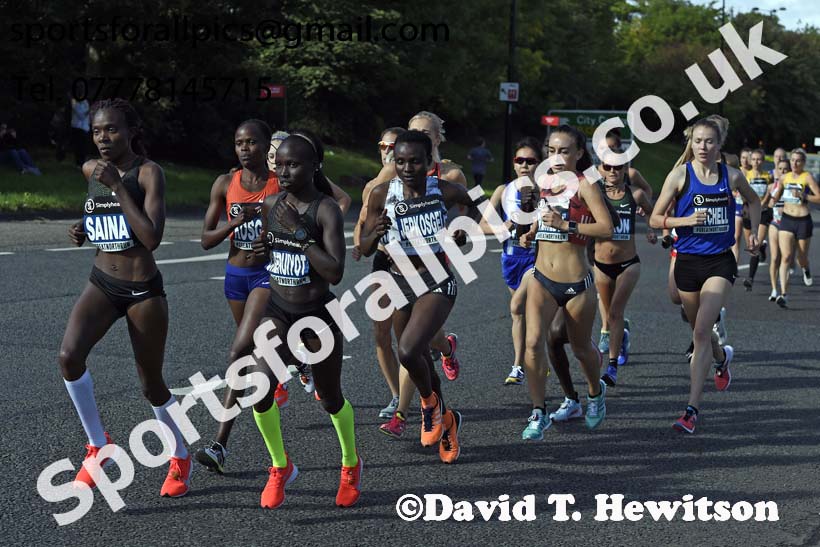 Womens 2018 Simplyhealth Great North Run. Photo: David T. Hewitson/Sports for All Pics